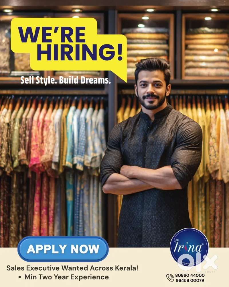 Sales Executive job vacancy alert Garments industry