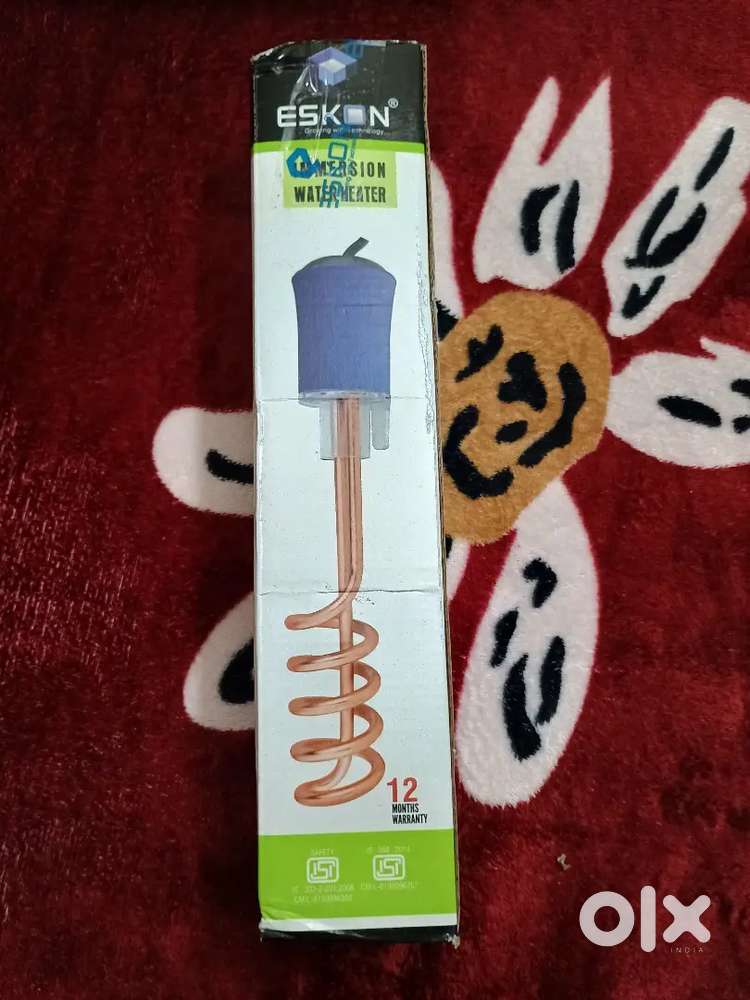 Copper coil immersion heater rod 2000 watt