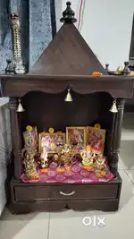 Puja ghar with new condition.