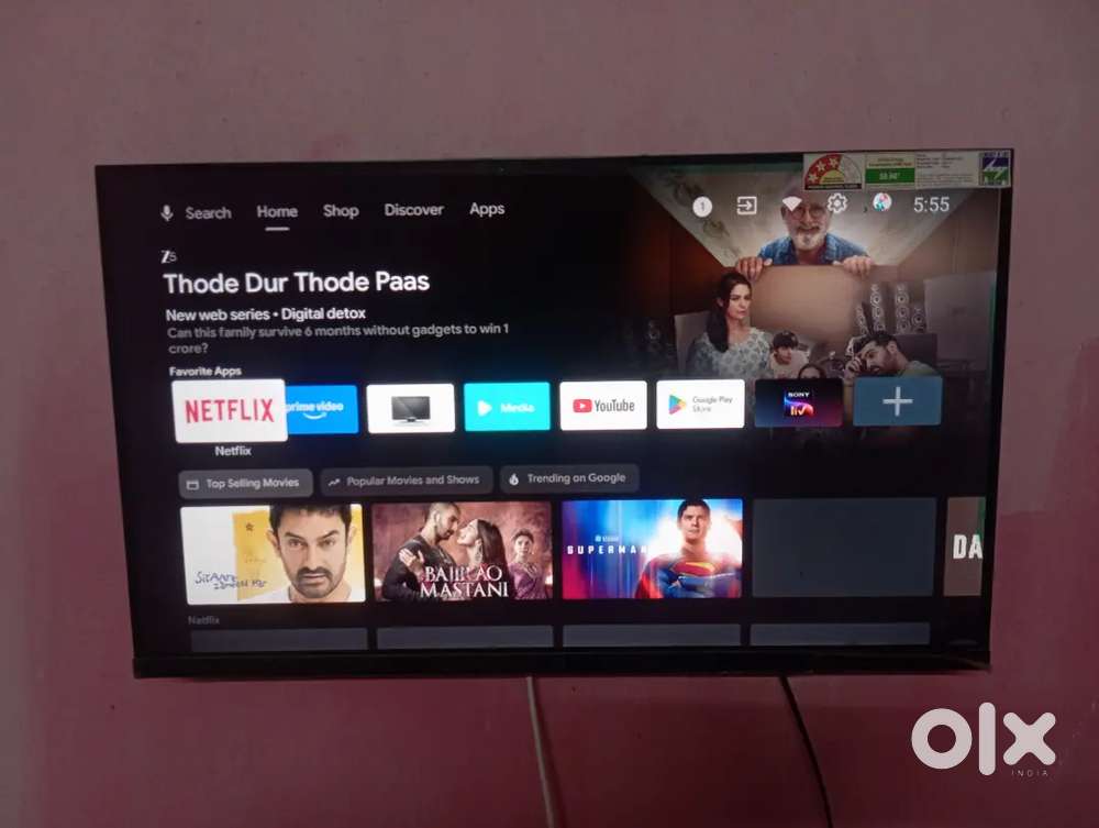 1+ tv 32 inch smart tv  good condition
