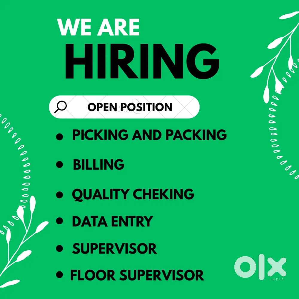 WE ARE HIRING FOR DATE ENTRY OPERATOR
