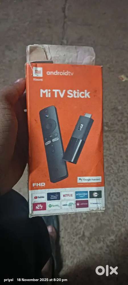 Android tv stick MI company with box