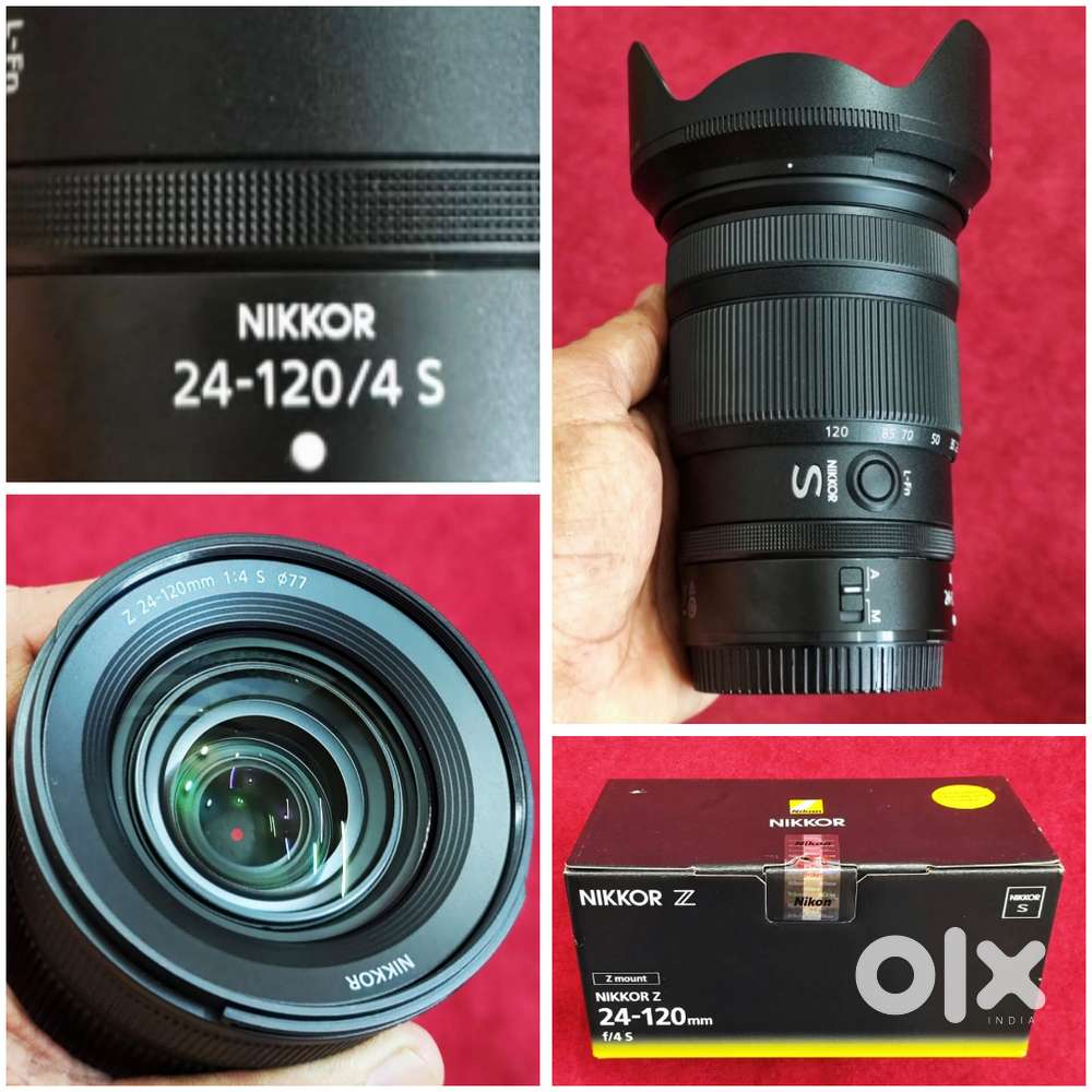 Nikon Z 24-120mm, F/4 S Autofocus Fullframe  Mirrorless Nikkor Lens.