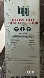 Bajaj Heat Convector up for sale