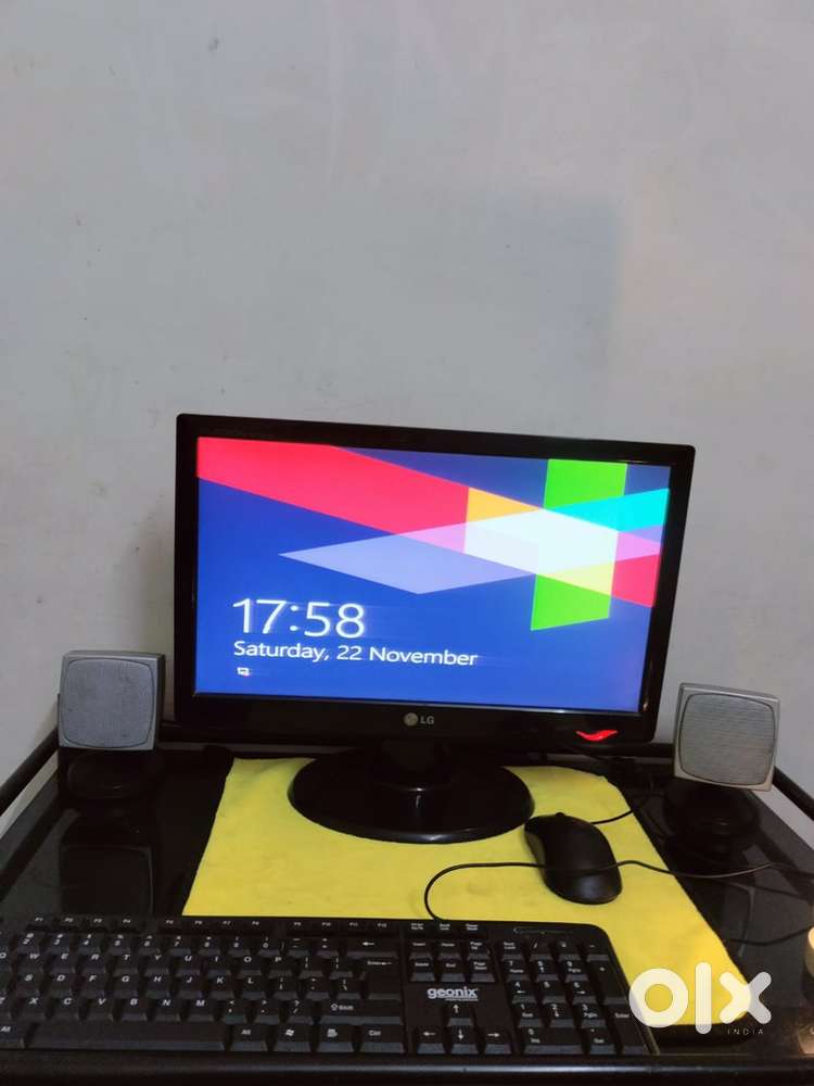 Computer intex Front Red Black colur