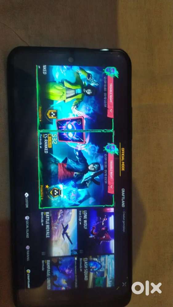 Poco m4  Gaming special phone camera Damage hai Dono Side ka