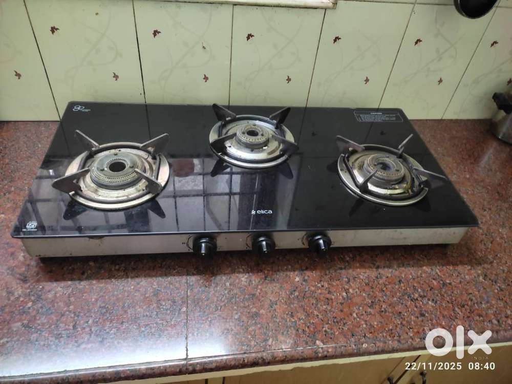 Elica Gas stove, Aquaguard water purifier, Induction cook