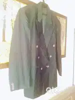 Vintage Men Coat from 1990s , double breasted blazer jacket