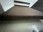 King size bed with matress without storage
