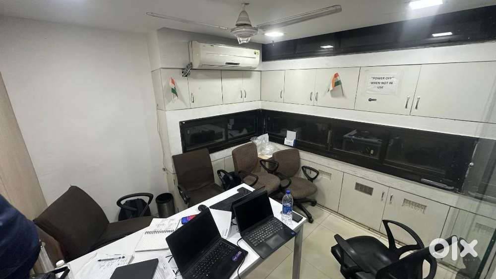 For Rent 1200Sq.Fit Fully Furnished Office ,AshramRoad