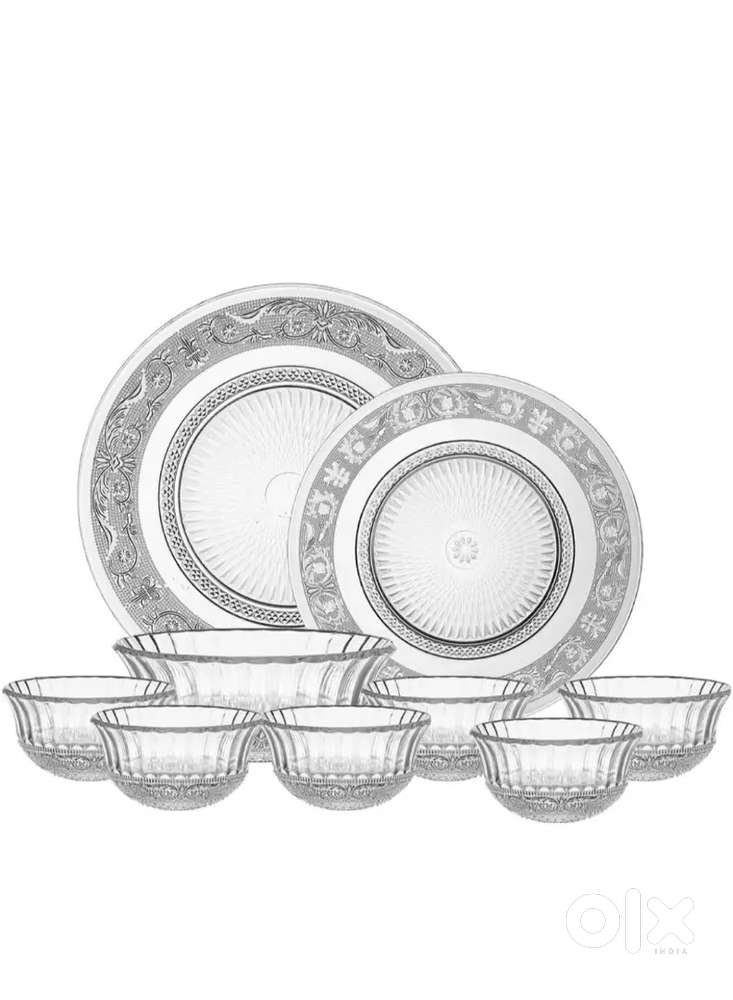 Glass Dinner Set 28pc