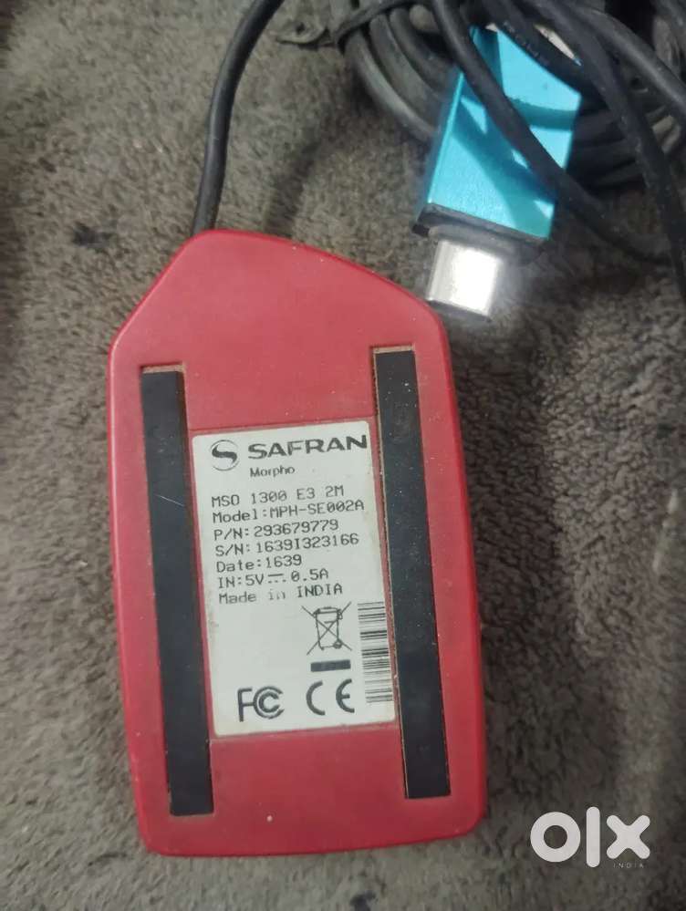 Safran Morpho and Startek FM 220