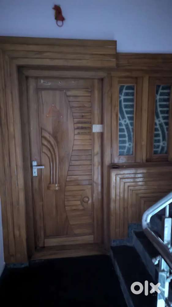 2BHk, Corner house, 1st floor, ceiling and modular kitchen
