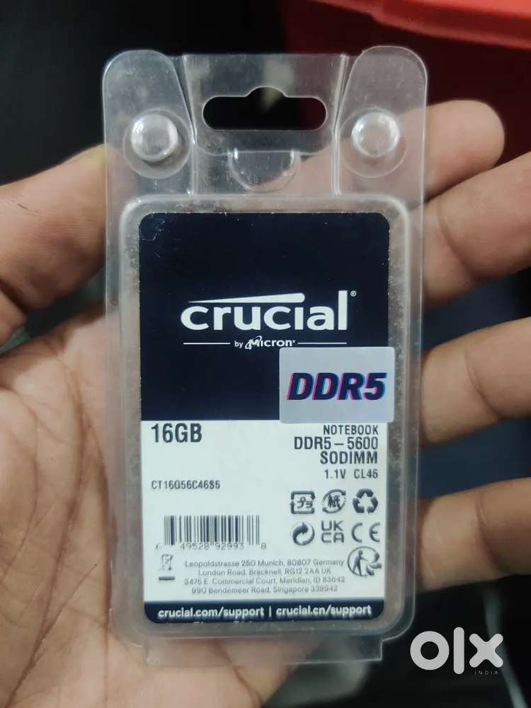 Crucial Ram DDR5 16Gb (New full warrenty)