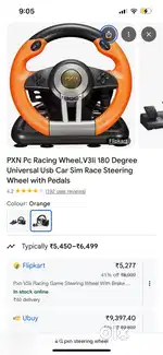 Gaming Steering Wheel