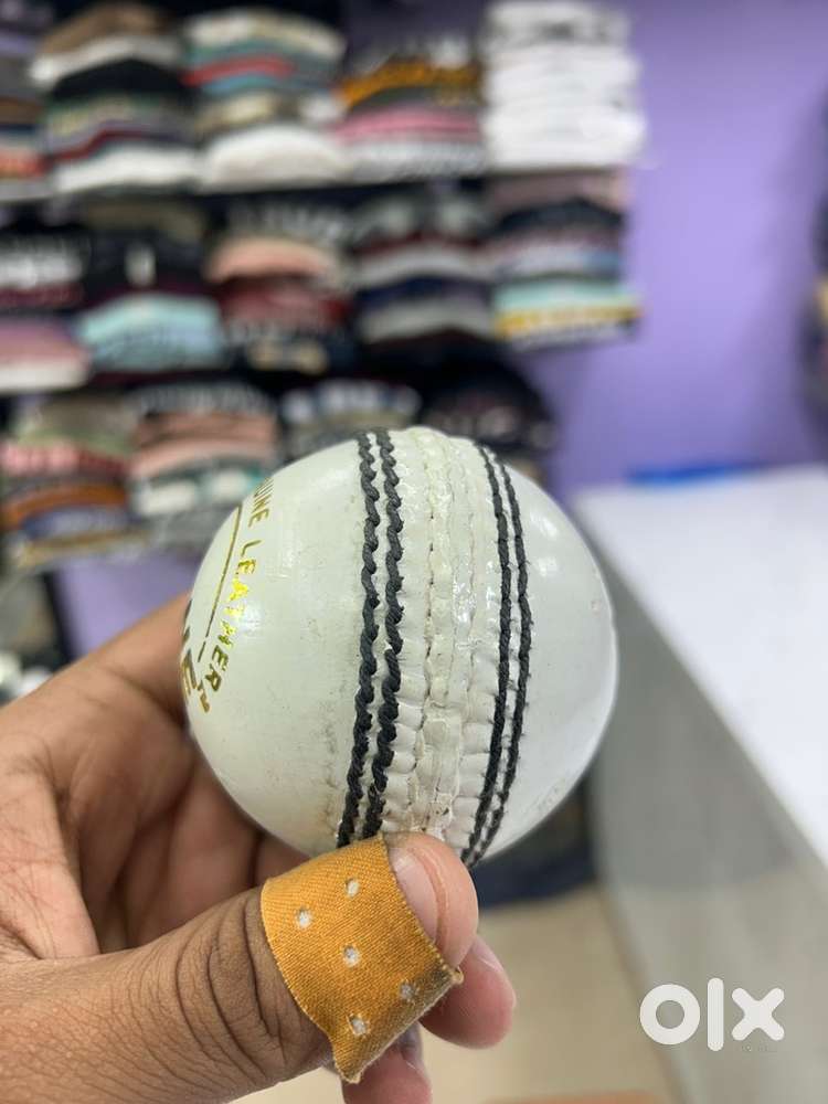 White ball cricket leather ball season ball