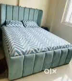 Premium Queen Hydraulic Bed with Storage + Wakefit 6-inch Mattress