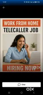 Telle calling job ,2 hours 3 hours