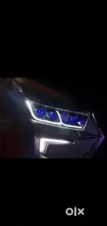 Innova Crysta led headlamps bugatti style