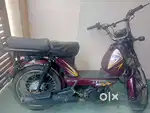 TVS XL 100 with strong built Steel