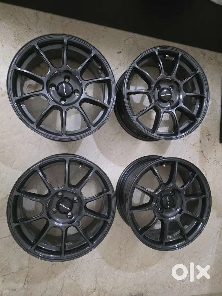 16 inch Alloys wheels barely used, PCD 100*4