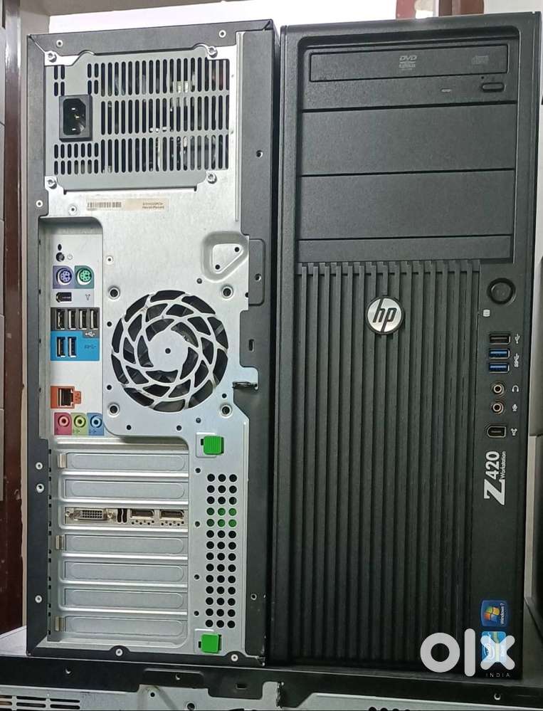 Hp z420 workstation  1650 processor  32 GB Ram  240 GB SSD  1 TB HDD