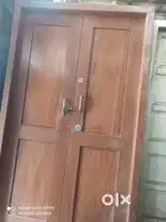 Teak doors...