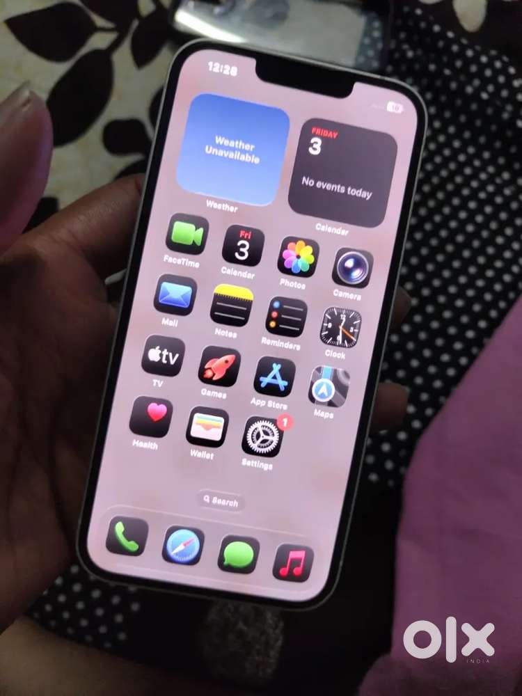 APPLE  IPHONE 13 128 GB WHITE ALL ORIGINAL