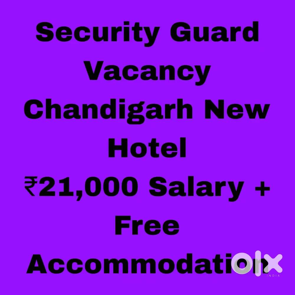 Hotel Security Staff,  Food facility, Room, Urgent Joining