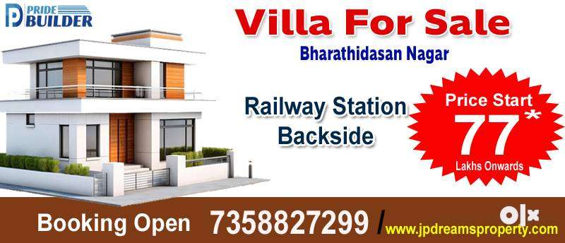 Simplex For Sale Near Railway Station Back Side Bharathidasan Nagar