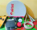 100% NEW Complete HD Airtel DTH Dish TV Setup BOX Android