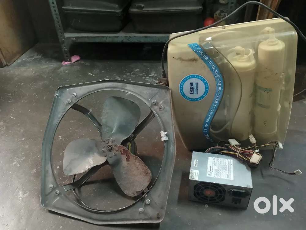 PCU, Exhaused Fan and Kent ultra 3 stage water purifier
