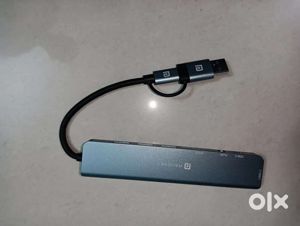 USB Hub MPORT 8 in 1 PORTRONICS