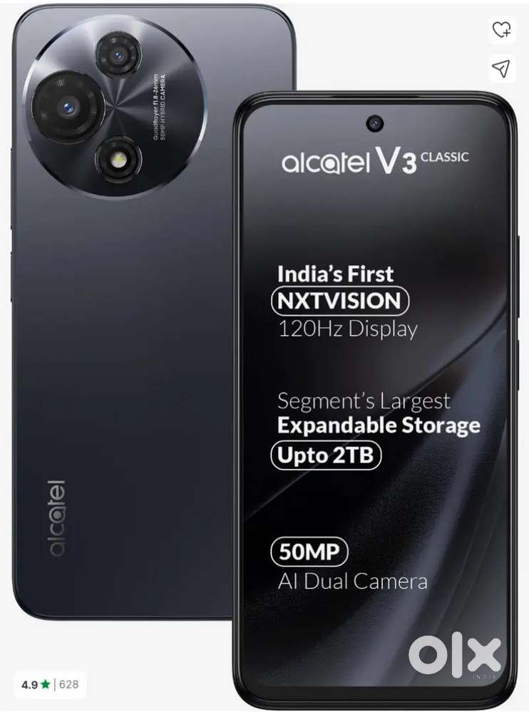 Alcatel v3 classic 4gb ram 128gb rom