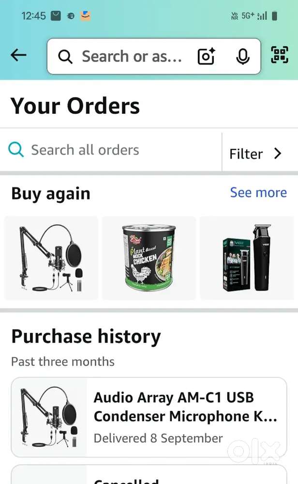 Condensar mic new condition not used