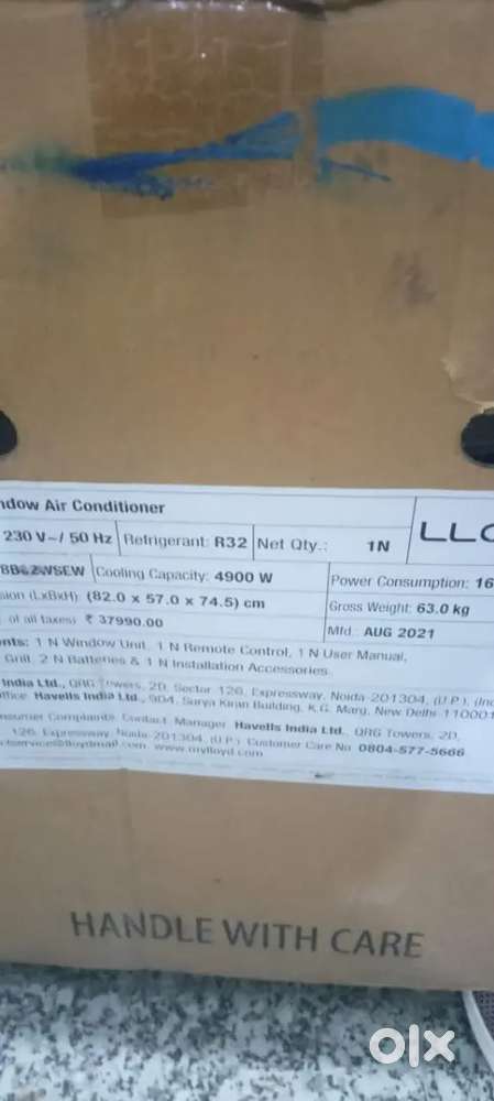 Lloyd window ac 1.5 ton