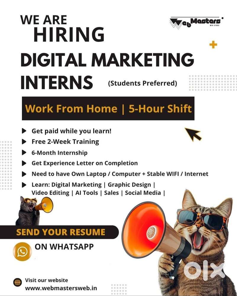 Part-time Work frm Hme Video Editor, Graphic Designer & Digital Marktr