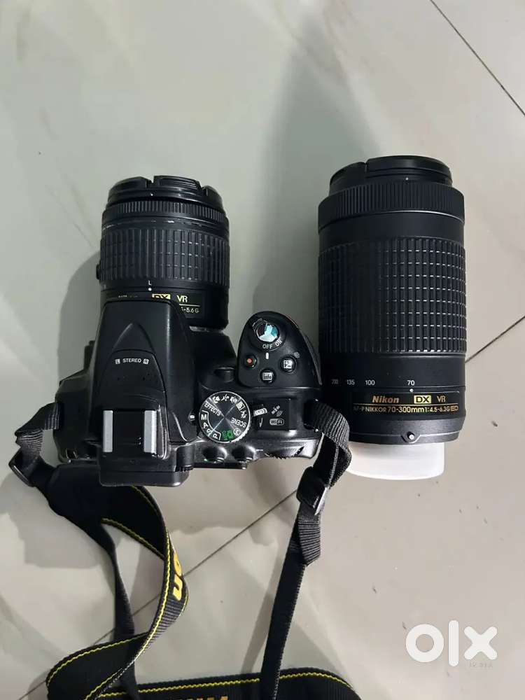 Nikon d5300 with 2 lens