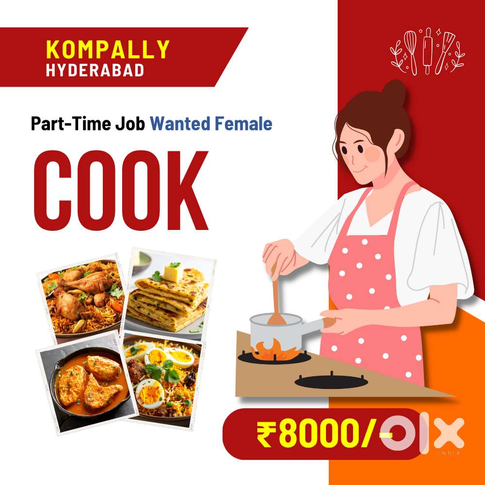 Part-Time Female Cook - Small Family