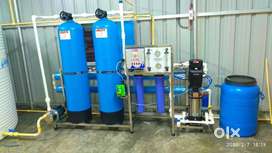 Brand New 1000lp ro water plant+2tr blue star chill