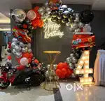 All decoration them and party