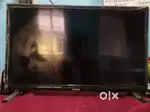 Wall tv 24 inch with airtel dis box and remote urgent sale money pro
