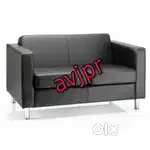 New full comfort two seater office sofa restaurant sofa cafe sofa