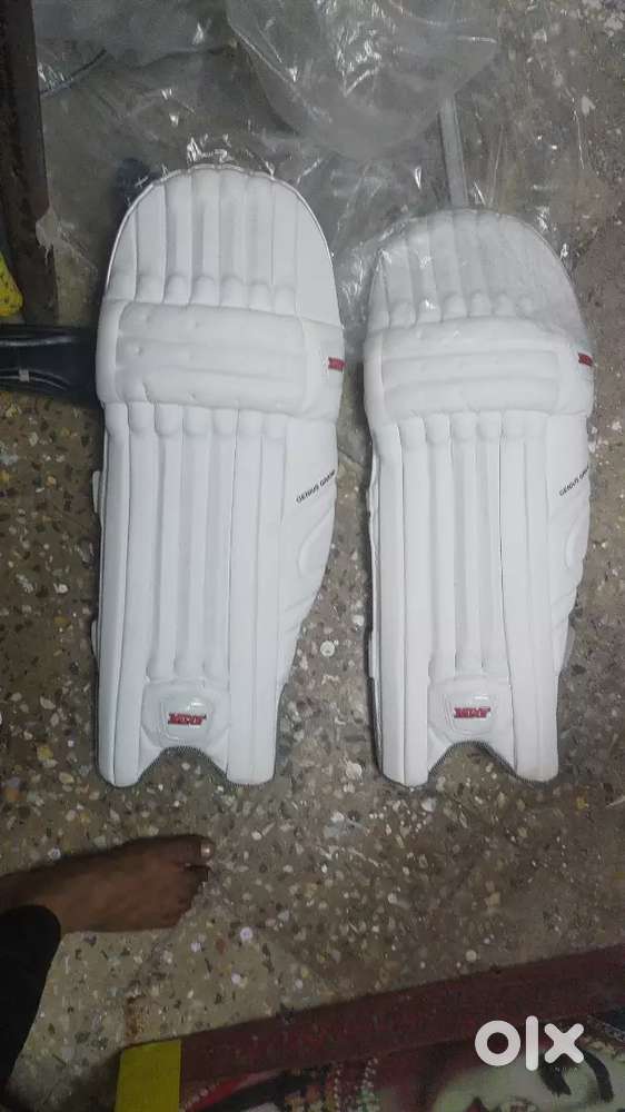 original puma leather bat and mrf pads