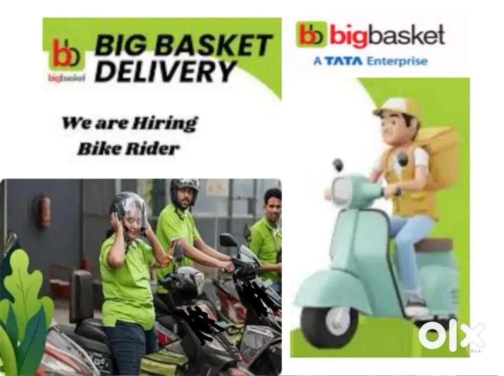 We hiring Bigbasket riders