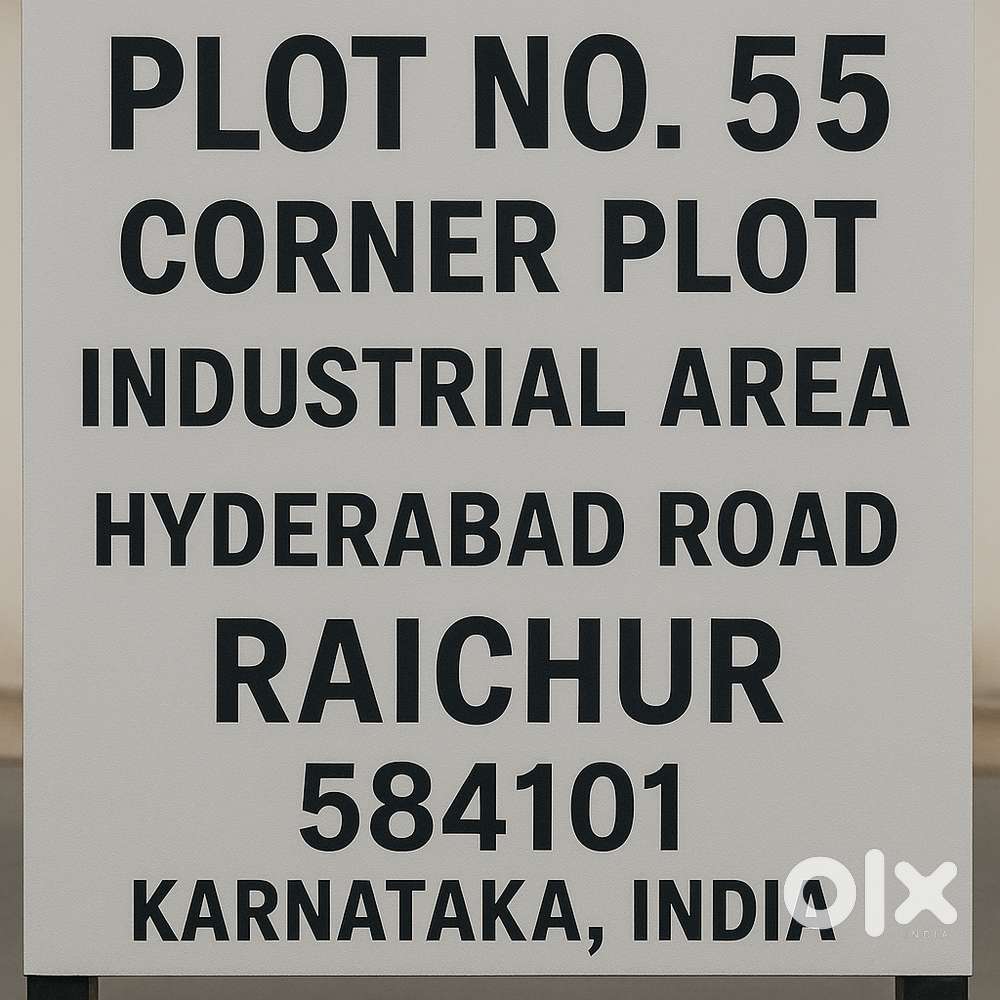 Raichur Industrial Area - Space for Rent