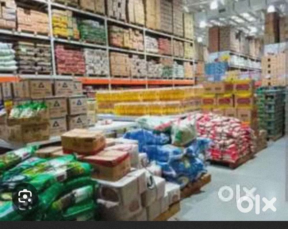 Grocery werehouse packing