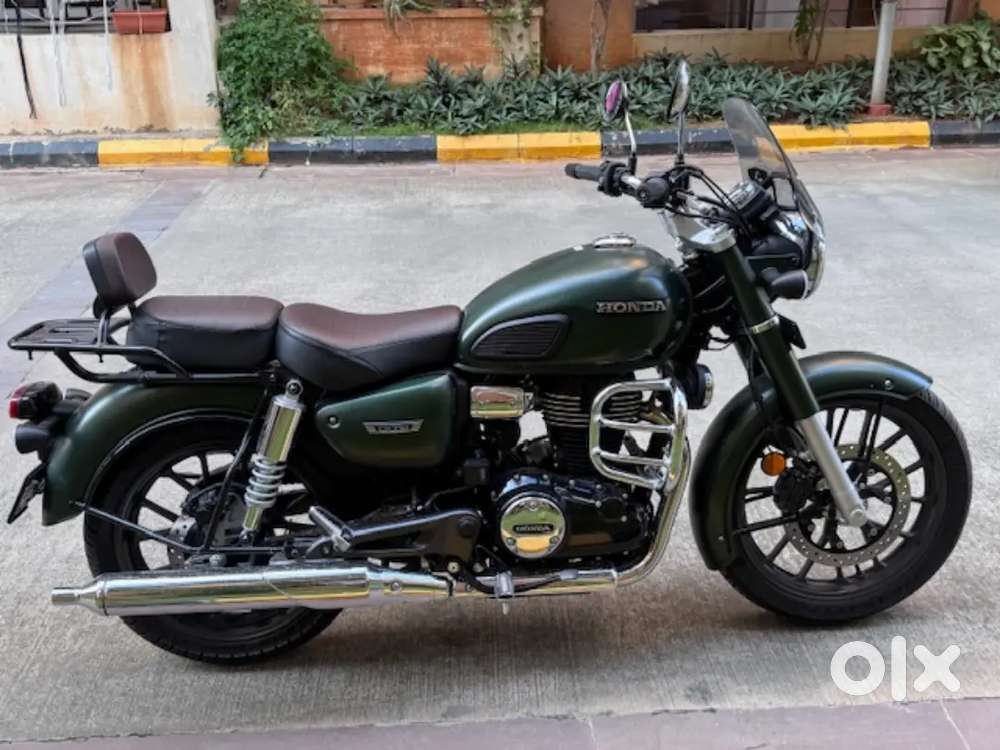 Honda CB 350 Dlx Pro Matt Green