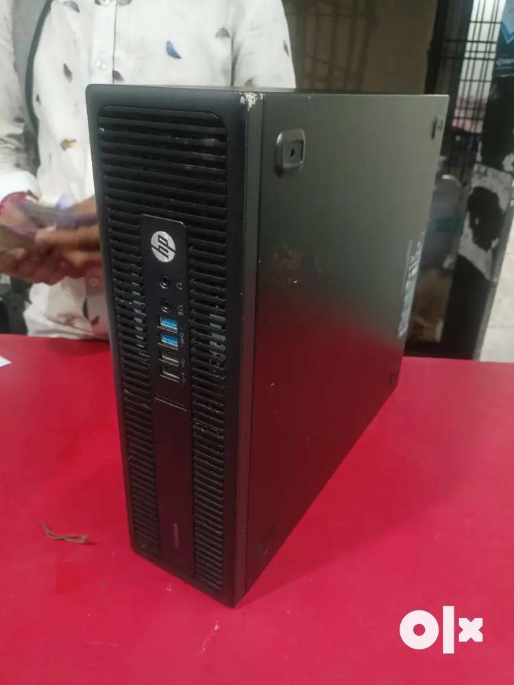 Hp i3 6th generation pc perfect working and new looking condition.