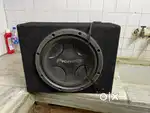 Pioneer enclosure and 4 sound barrier amplifier
